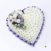 Classic Heart (Purple and White)